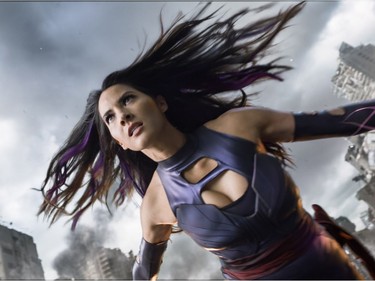 Olivia Munn stars as Psylocke in "X-Men: Apocalypse."