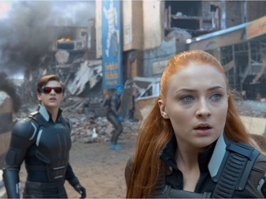 Tye Sheridan and Sophie Turner star in "X-Men: Apocalypse."