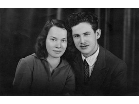 Dr. Ugo Schacherl and his wife, Nada, photographed in 1947. Ugo died in January at age 93.