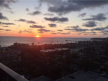 A photo submitted by Jennifer Fleming from San Diego, Calif. to the Jordan Van De Vorst Sunset Tribute.