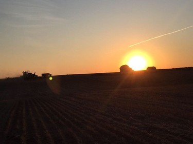 A photo submitted by Kimberly N Johnson from near Kincaid, Sask. to the Jordan Van De Vorst Sunset Tribute.