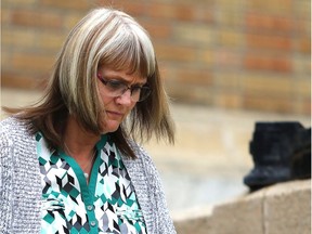 Angela Nicholson appeared in Prince Albert court on May 25.