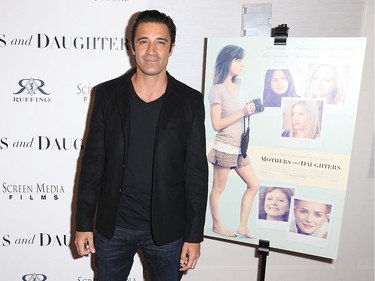 Gilles Marini arrives at the Ruffino Wine presentation of the Los Angeles premiere of Screen Media Film's "Mothers and Daughters" at The London West Hollywood on April 28, 2016 in West Hollywood, California.