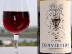 Conviction Wines, The Priest Pinot Noir 2014.