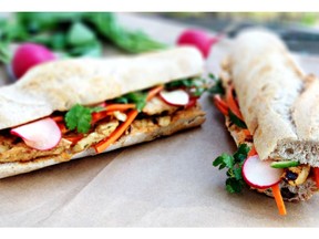 Grilled Turkey Banh Mi.