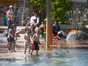 Two new spray parks will be built in the Evergreen and Rosewood neighbourhoods at a cost of $90,000.