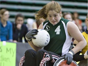 Regina's Cory Harrower was named the Division 2 MVP at the wheelchair rugby Canadian championships.