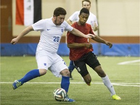 England and the Caribbean square off in the gold-medal game at the Saskatoon World Cup back in 2015.