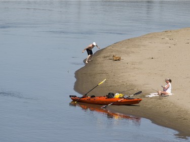 Saskatoon hit a high of 24 C on Monday.