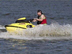 A high of 26.3 C on Monday allowed for some fun in the sun and in the water.