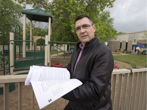 Commisioner for the Sask Human Rights Council, David Arnot, in his office in Saskatoon on June 26, 2014.