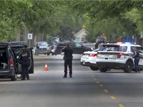 A weapons related incident had Saskatoon police surrounding a home on Ave. H. N. between 29th St. W. and 31st W on May 25, 2016.