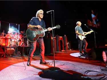 The Who with Roger Daltrey and Peter Townshend rocking SaskTel Centre in Saskatoon, May 6, 2016.