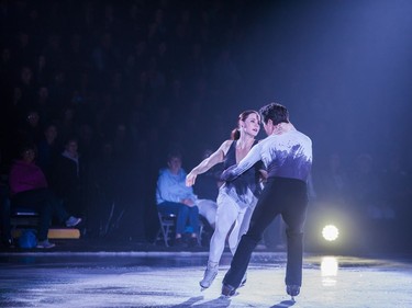 Tessa Virtue and Scott Moir perform during the 2016 Stars on Ice Tour at SaskTel Centre in Saskatoon, May 14, 2016.