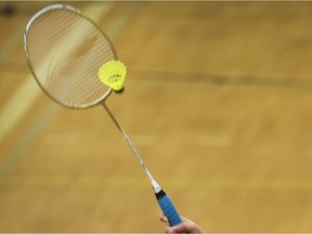 High school badminton