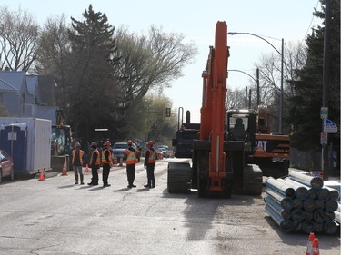 Work began on Broadway Avenue reconstruction on May 2, 2016, with the avenue being closed to traffic in the 600 block. Twelfth Street was also closed at the intersection with Broadway.