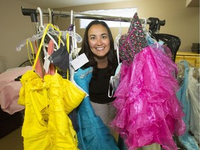 Beverly Bentley is one of the people in Saskatoon who is working to collect grad dresses for high school students affected by the Fort McMurray Wildfires. She has roughly 60 grad dresses in her basement and expects to get roughly 60 more over the course of the weekend. Some of the dresses had hand written letters to the new recipients.