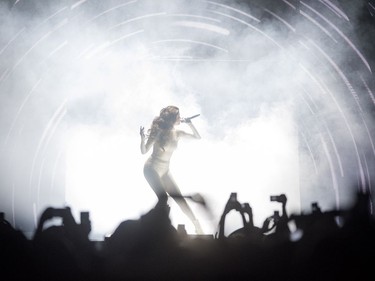 Selena Gomez performs at SaskTel Centre in Saskatoon, May 19, 2016.