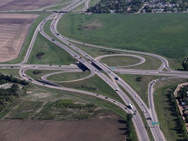 Circle and College interchange, May 27, 2016.