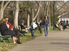 Saskatoon hit a high of 20.7 C on Friday.