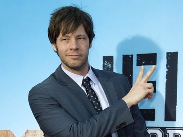 Actor Ike Barinholtz attends the American premiere of Universal Pictures "Neighbors 2: Sorority Rising" in Westwood, California, on May 16, 2016.