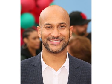 Keegan-Michael Key attends the premiere of "The Angry Birds Movie" in Westwood, California, May 7, 2016.