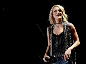 Singer Carrie Underwood performs onstage during 2016 CMA Festival - Day 2 at Nissan Stadium on June 10, 2016 in Nashville, Tennessee.