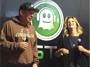 Country superstars Trisha Yearwood and Garth Brooks met with the media in the afternoon and then performed in the evening at SaskTel Centre in Saskatoon on June 9, 2016.