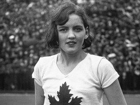 Ethel Catherwood was the most photographed athlete at the 1928 Olympic Games in Amsterdam. (Bibliotheque Nationale de France) For Saskatoon StarPhoenix History Matters column, Aug. 2, 2016