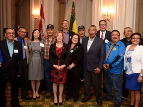 First Nations leaders from communities in northern Saskatchewan's Athabasca Basin area met with federal government officials in Ottawa on June 7, 2016. The leaders, who were flown in by Cameco, talked about where investment is needed in their communities.