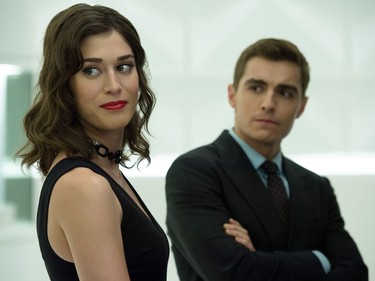 Lizzy Caplan and Dave Franco star in "Now You See Me 2."