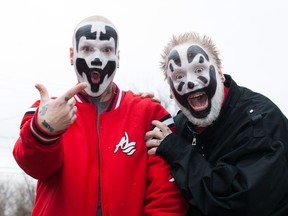 Insane Clown Posse -- featuring Shaggy 2 Dope (left) and Violent J -- plays the Saskatoon Events Centre (formerly Tequila's) on July 10.