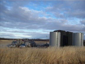 The site of Karnalyte Resources Inc.'s proposed solution potash mine near Wynyard.