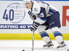 Blades' forward Nikita Soshnin was released Monday so the club can make a pick during Tuesday's CHL import draft.