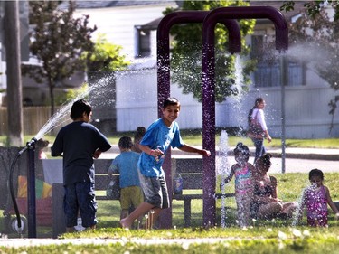 It was another warm day in Saskatoon on Thursday as temperatures hit a high of 28.1 C.