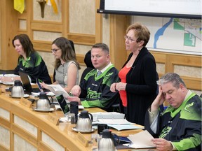 City council agenda included celebrating the Saskatchewan Rush's championship, and Darren Hill wanting to propose naming the South Bridge after Gordie Howe, June 27, 2016.