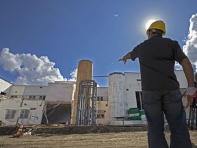 The new 31,612 square foot mosque being built by the Ahmadiyya Muslim Jama'at will include special wash basins for ablution, a funeral prep area, and a TV studio, said Shamoon Rashid, the group's local president.