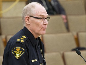 Saskatoon police Chief Clive Weighill