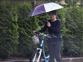 A full day of rain is in Saskatoon's forecast for Monday.