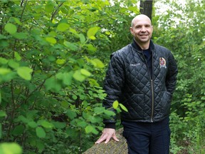 After retiring from the NHL, Tim Cheveldae became a firefighter with the Canadian Armed Forces based in Dundurn.