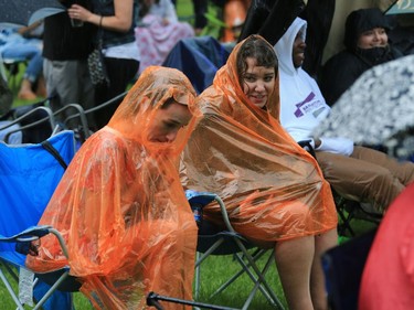 A downpour didn't stop the music or the fans who came to see Ms. Lauryn Hill play at the Bessborough Gardens main stage during the SaskTel Saskatchewan Jazz Festival, June 24, 2016.