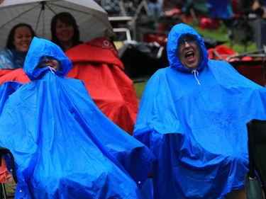 A downpour didn't stop the music or the fans who came to see Ms. Lauryn Hill play at the Bessborough Gardens main stage during the SaskTel Saskatchewan Jazz Festival, June 24, 2016.