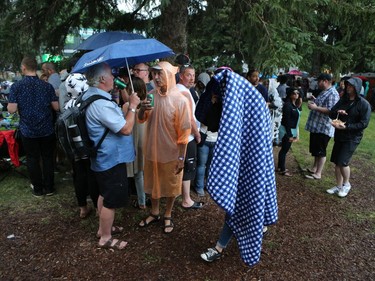 A downpour didn't stop the music or the fans who came to see Ms. Lauryn Hill play at the Bessborough Gardens main stage during the SaskTel Saskatchewan Jazz Festival, June 24, 2016.