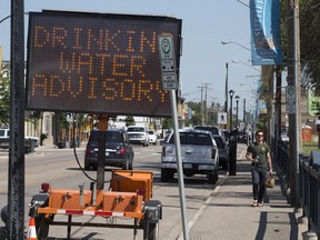 A drinking water advisory for six Saskatoon neighbourhoods will hopefully be lifted Thursday.