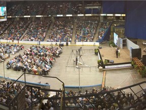 The 2015 Jehovah's Witness Convention at SaskTel Centre. Supplied Photo