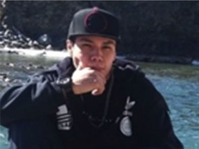 The remains of Gilbert McCallum, 21, were found in a field near Rosthern on June 3. RCMP identified the human remains on June 8 and said foul play is suspected. Photo supplied by Prince Albert police.