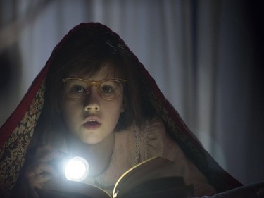 Ruby Barnhill stars in "The BFG."