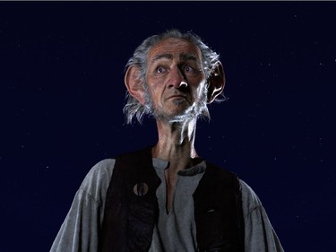 The Big Friendly Giant, voiced by Mark Rylance, in "The BFG."