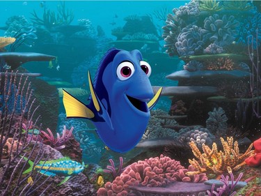 Dory voiced by Ellen DeGeneres in "Finding Dory."