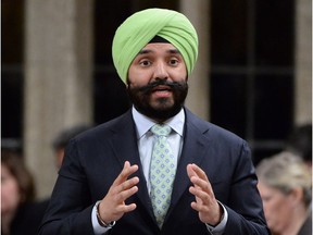 Federal Minister of Economic Development Navdeep Bains.